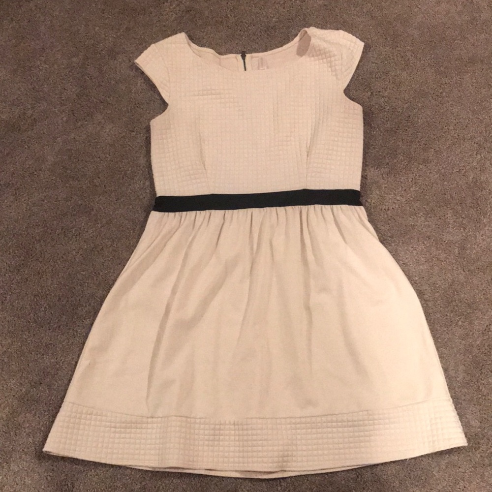 Cream Dress